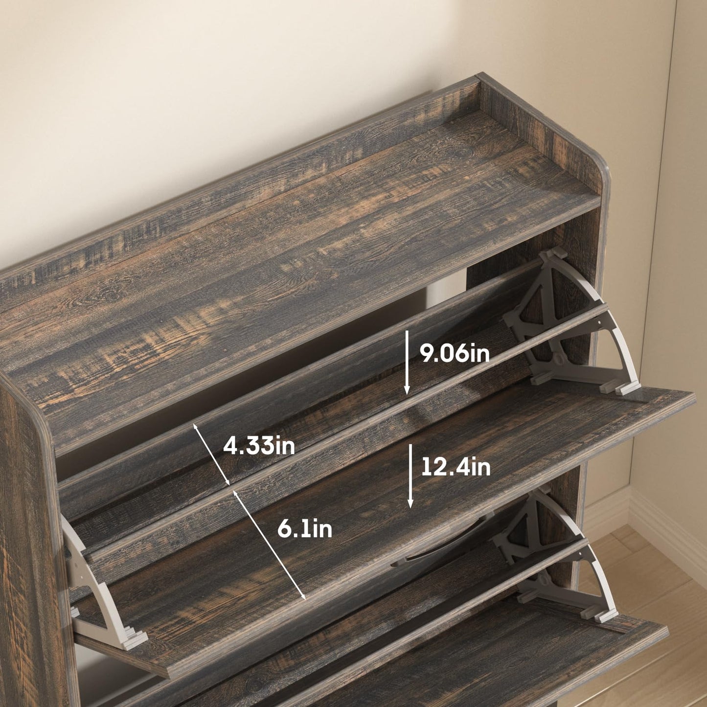 Meuble de rangement pour chaussures avec organisateur autonome