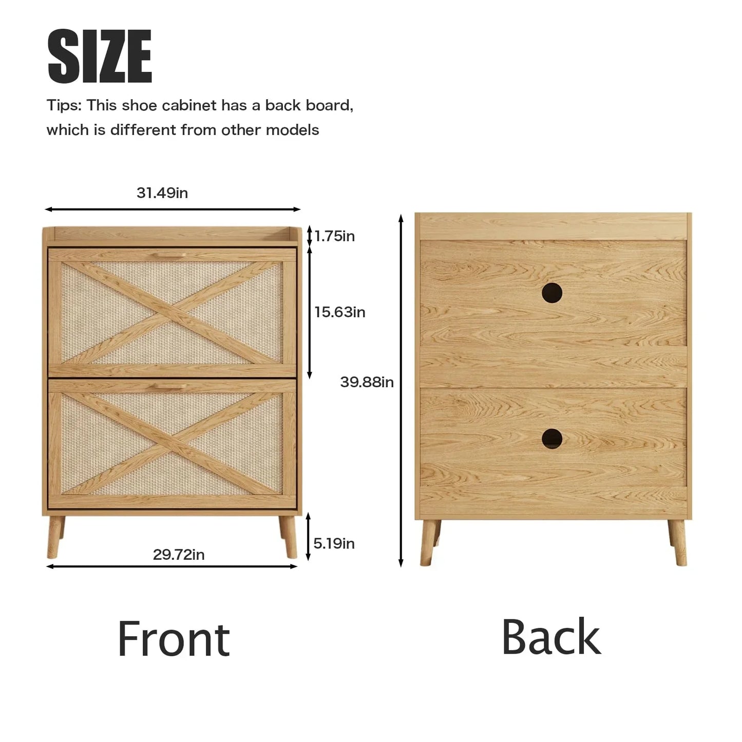 Meuble de rangement pour chaussures avec organisateur autonome