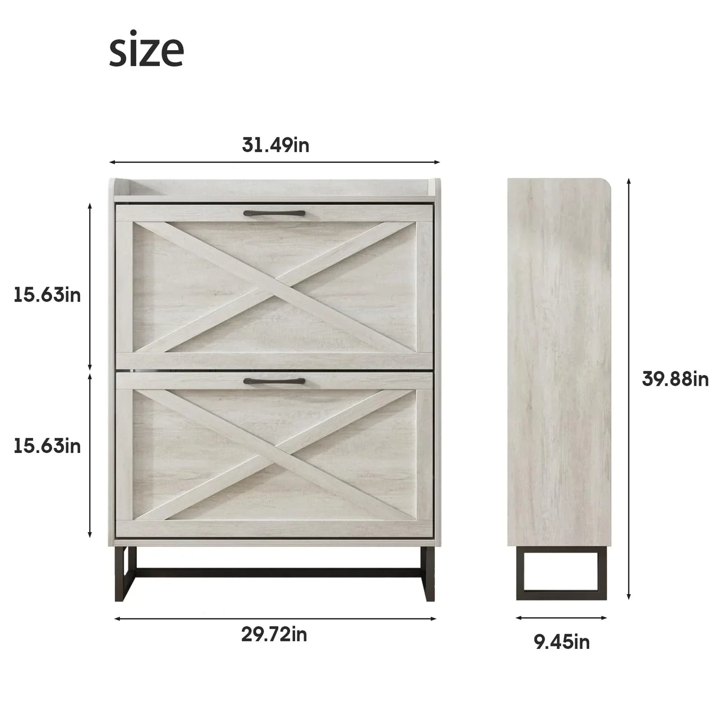 Meuble de rangement pour chaussures avec organisateur autonome