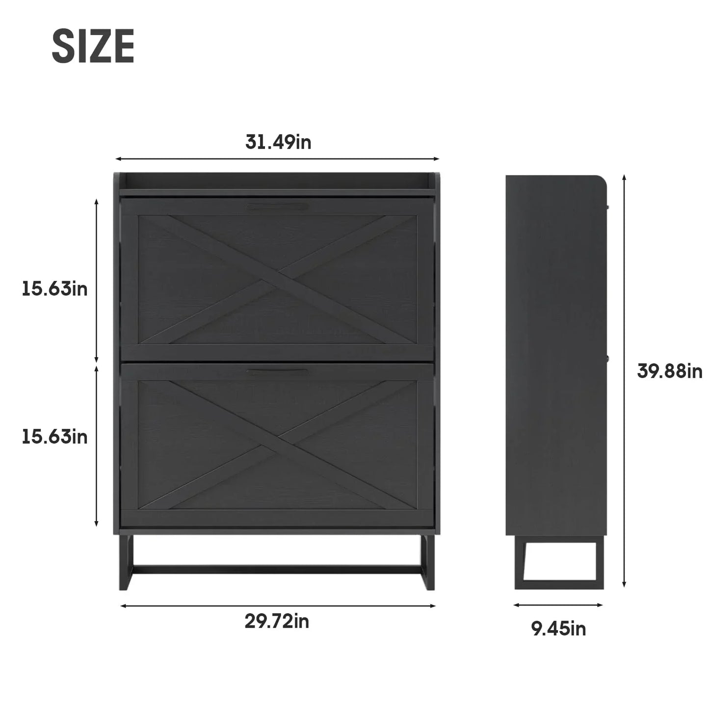 Meuble de rangement pour chaussures avec organisateur autonome