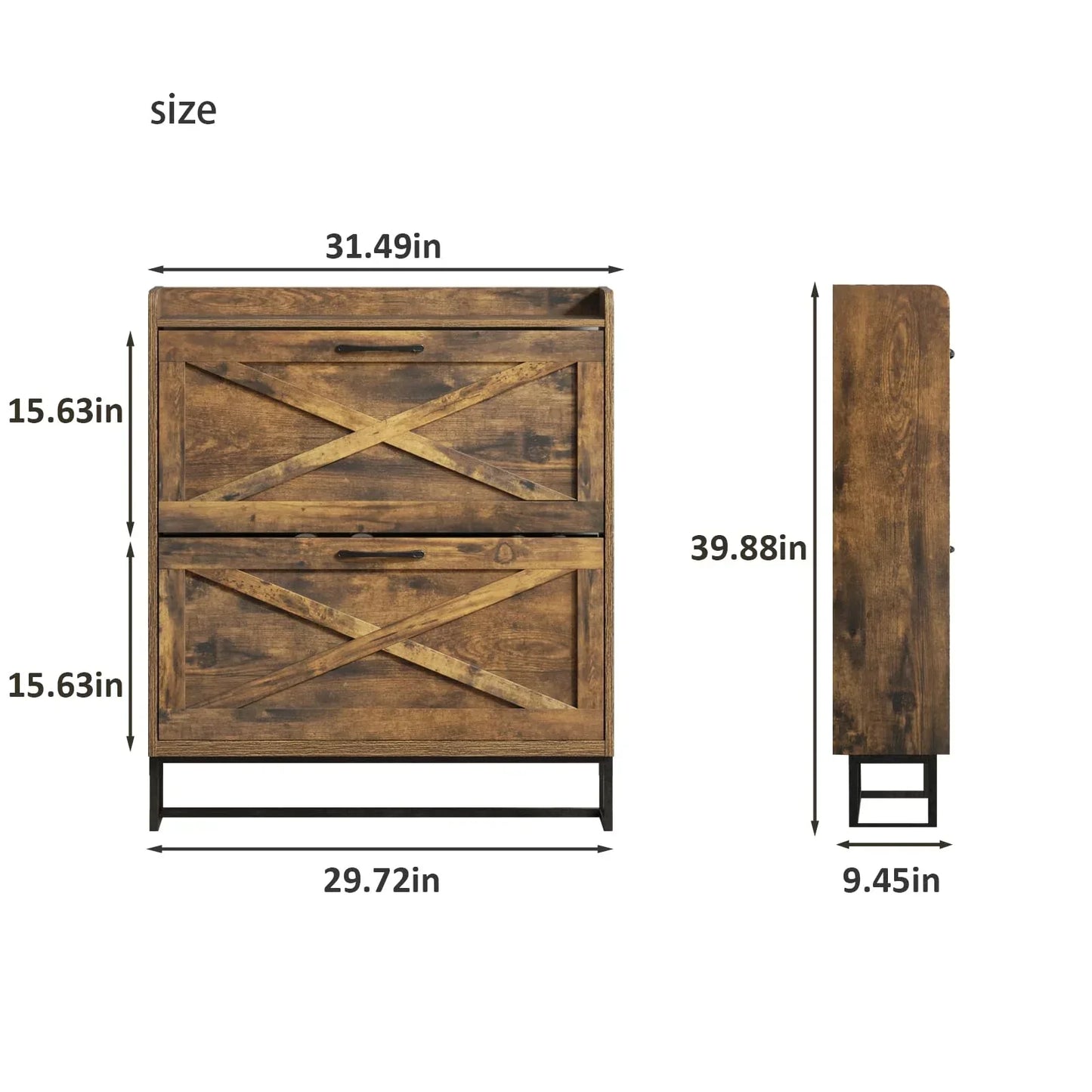 Meuble de rangement pour chaussures avec organisateur autonome